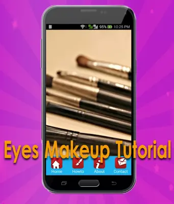 Eyes Makeup Tutorial android App screenshot 1